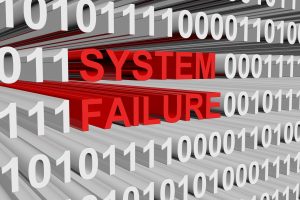 system failure is represented as a binary code